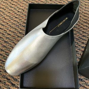 Intentionally _______ Silver flats